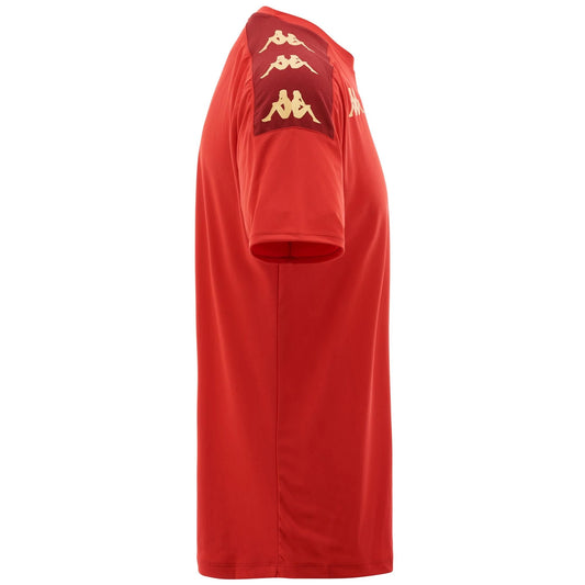 Tricou Oficial Meci Kappa Gianto 25/26  - Roșu